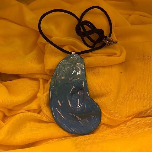 Beach Seashell Hand Designed One of a Kind Handmade Necklace - Picture 1 of 16